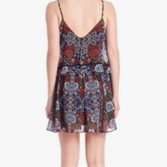 NWTS N Nicholas Womens Tiered Floral Casual Dress Multi Size 2 - Picture 3 of 3